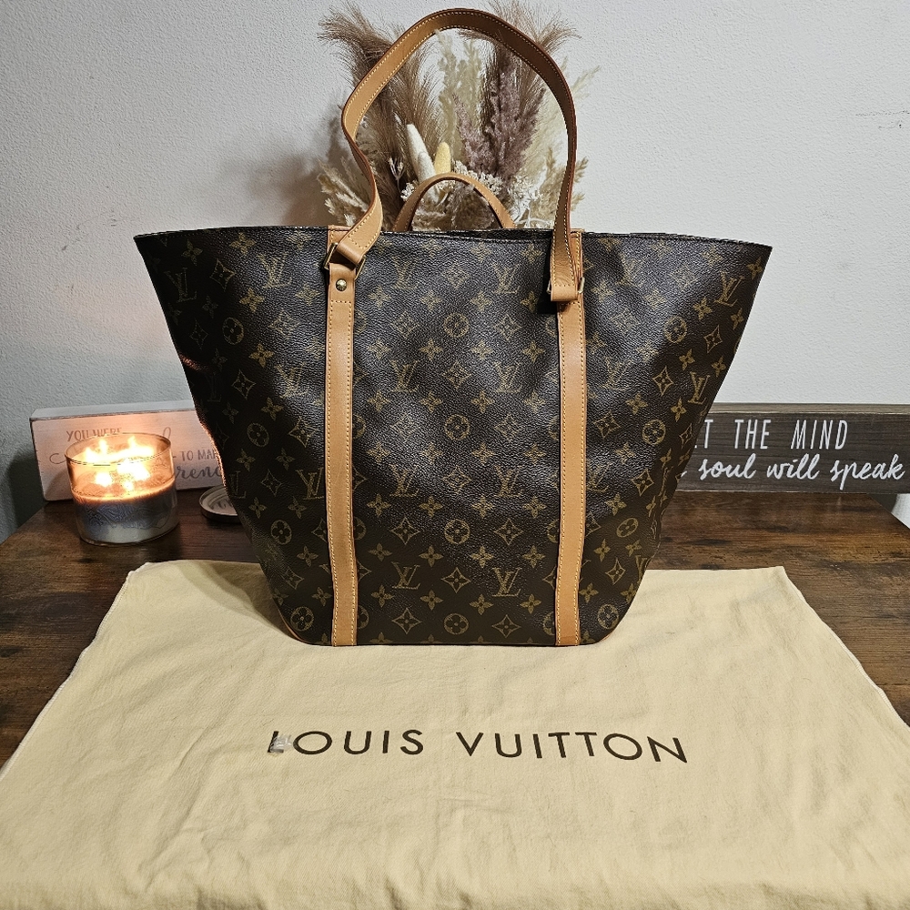 Louis Vuitton Shopping Sac MM Monogram